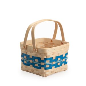 Spring Provision Picnic Basket with Protectors - Blueberry