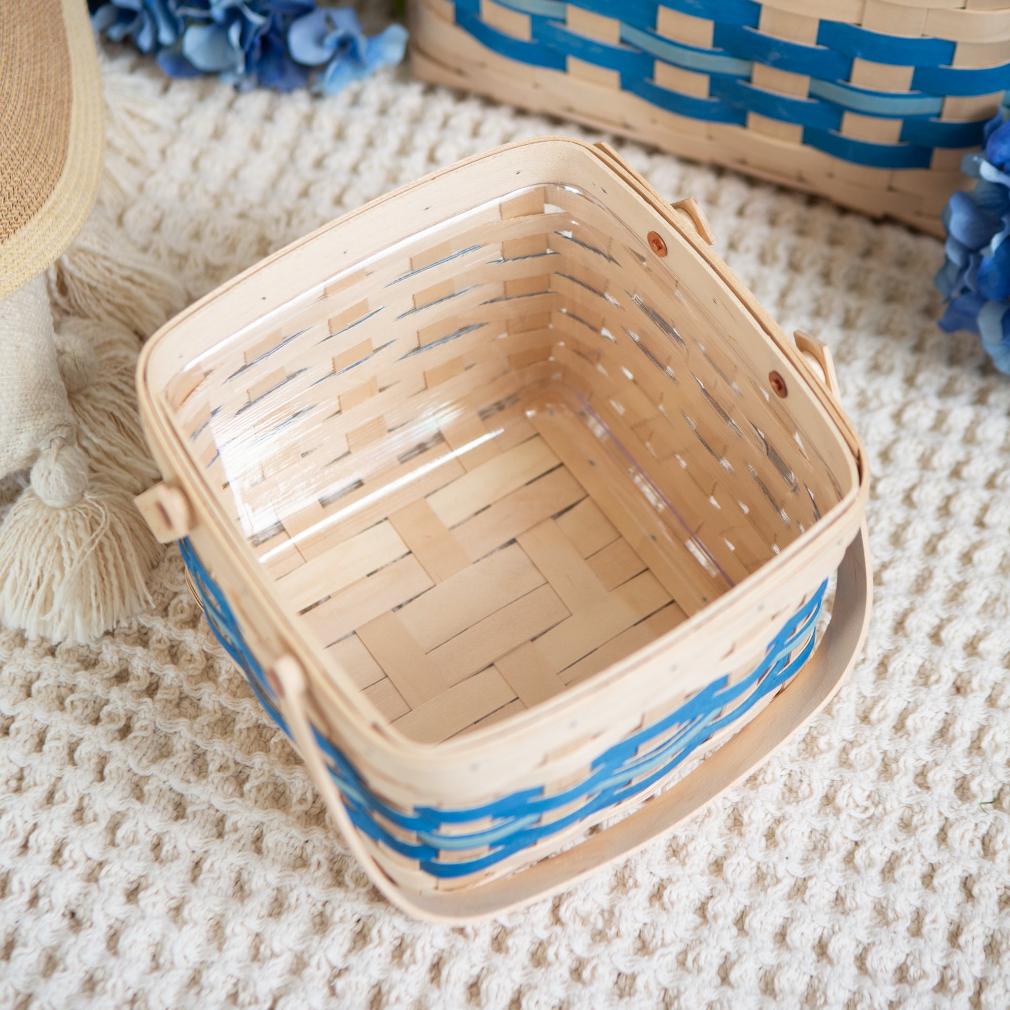Spring Provision Basket with Protector - Blueberry - 图片 4