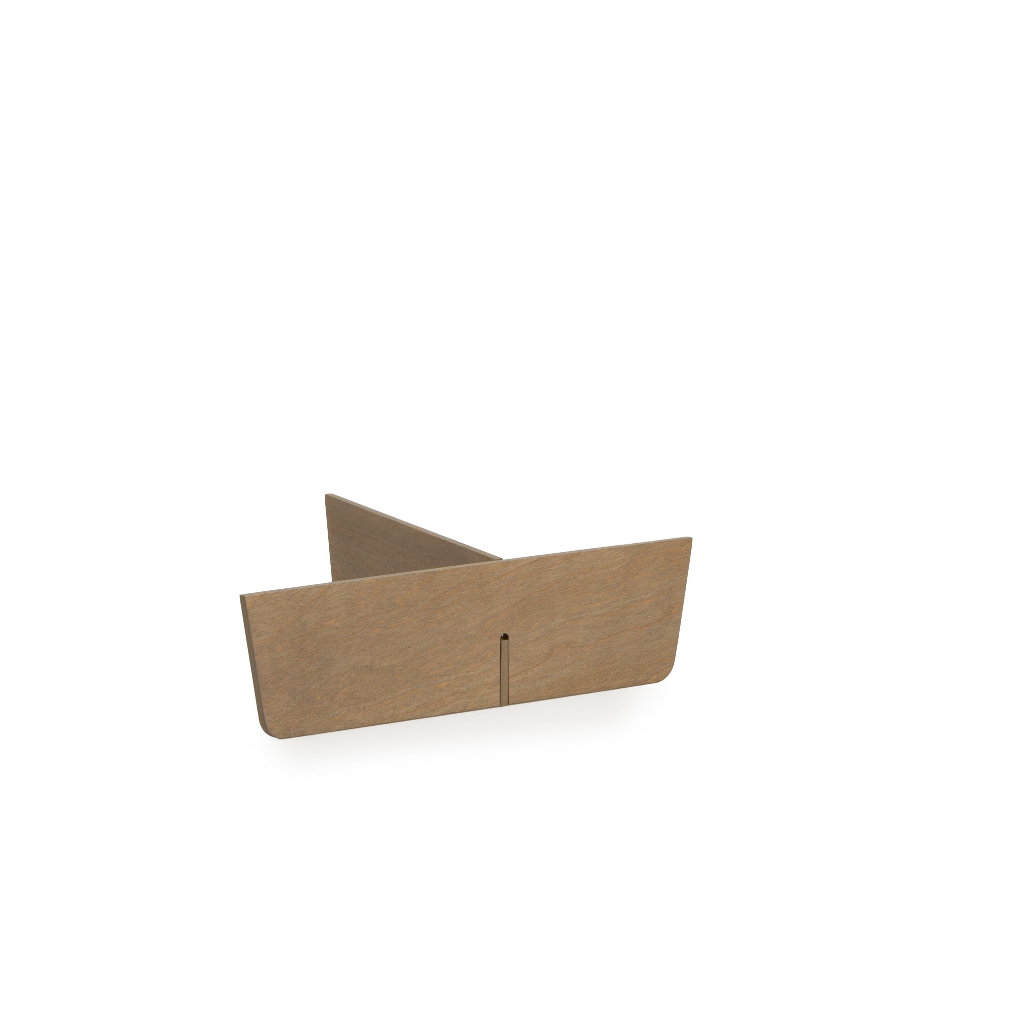 Tissue & Remote Control Holder Basket Dividers - Pale Grey