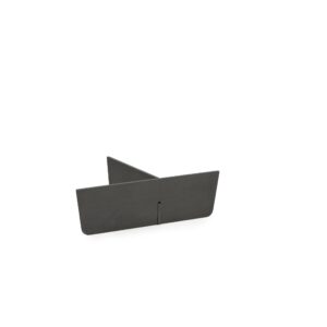 Tissue & Remote Control Holder Basket Dividers - Pewter