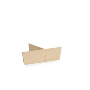 Tissue & Remote Control Holder Basket Dividers - Whitewashed